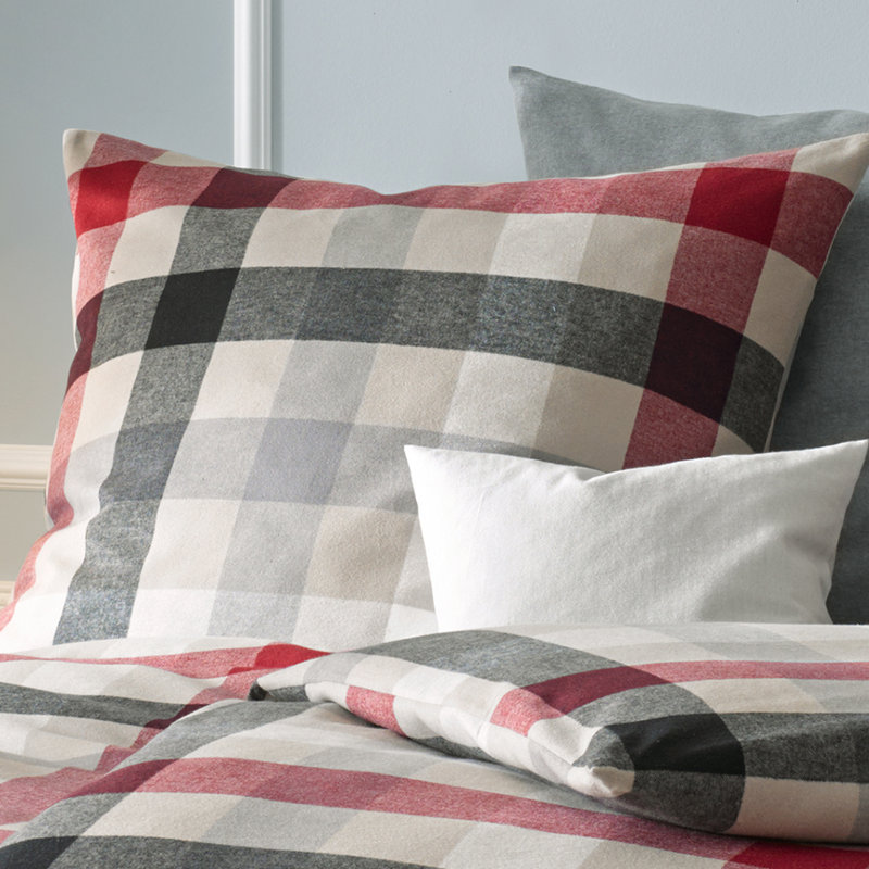 Lech 100% cotton 110 TC Duvet Cover Set, Klassik, 155 x 200 cm - 1 Pillowcase (80 x 80 cm)