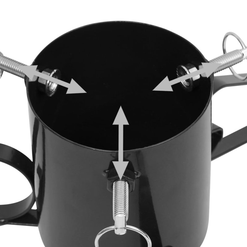 Artificial Tree Stand, Black