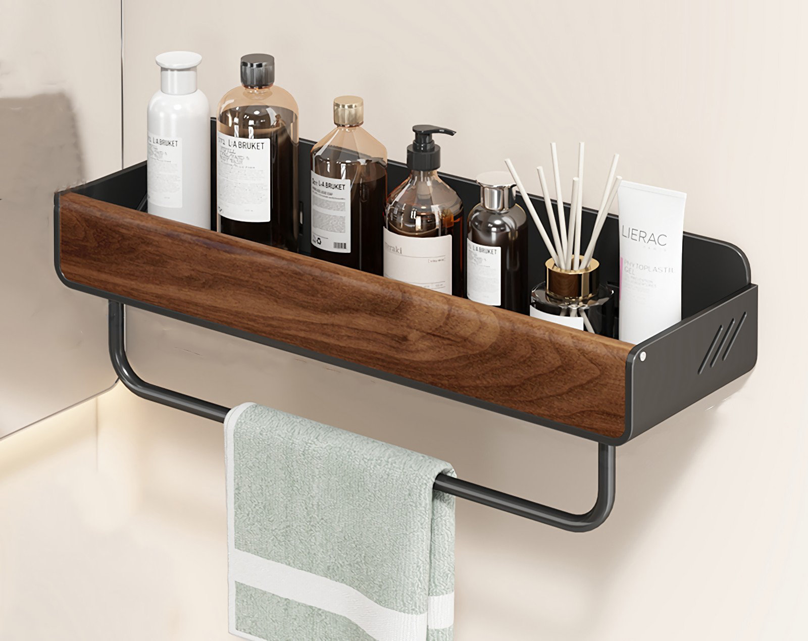 Latitude Run® MultiLayered Bathroom Shelf For Toilet, Washbasin No
