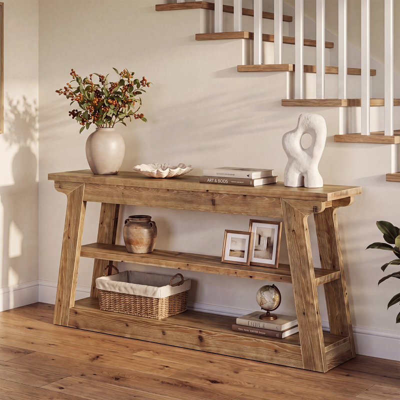 160cm Solid Wood Console Table