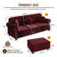 Canapé Chesterfield 82,6 po Mid-Century-798475166
