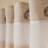 Wendler Polyester / Linen Semi-Sheer Stripped Curtain Panel with Grommet Top-1880914945