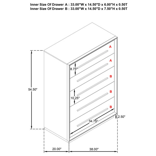 Dimensions du produit