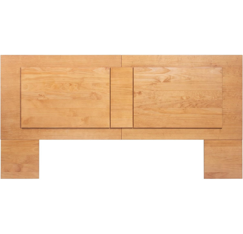 Antoya Pharr Flat Panel Headboard, Natural
