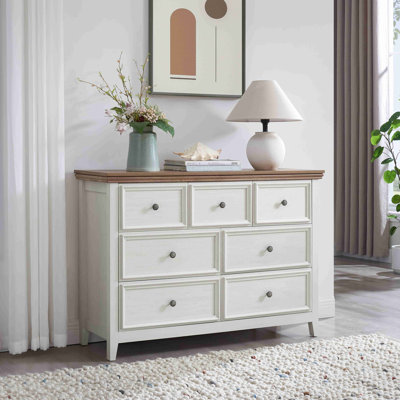 Commode moderne à 7 tiroirs, commode à tiroirs et rangement pour vêtements
