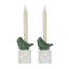 Berry & Thread Bird Topiary Candlestick Set/2 - Multi