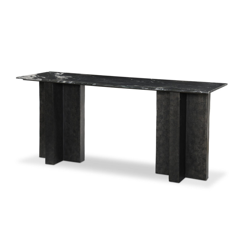 Terrell 72'' W Marble Console Table