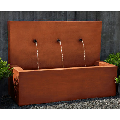 Hand Crafted Weather Resistant Floor Fountain