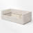 Upholstered Extendable Daybed With Trundle And Drawers-747517455