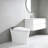 Elongated Smart Bidet Toilet | Ada Comfort Height, 1000G Flush, Heated Seat, Dual Flush 1.1/1.6 Gpf