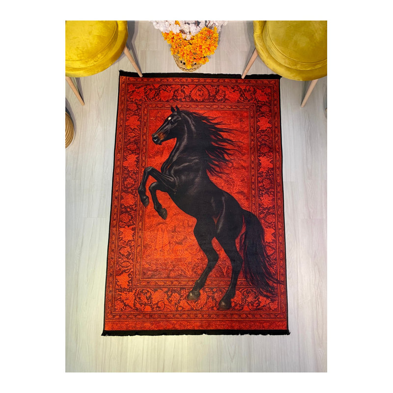 Tapis tissé à la main Mosso, 2'6" x 4'11"