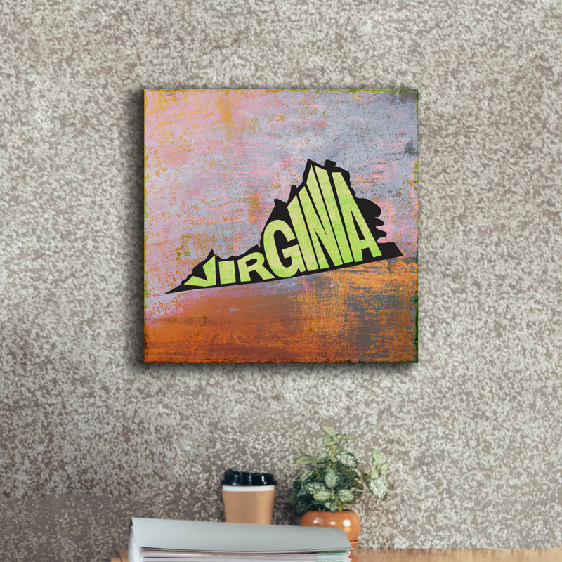 'Virginia' by Art Licensing Studio Canvas Wall Art, 18" H x 18" W x 0.75" D