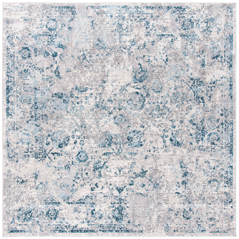 Meadow 500 Performance Oriental Rug, Square 6'7"