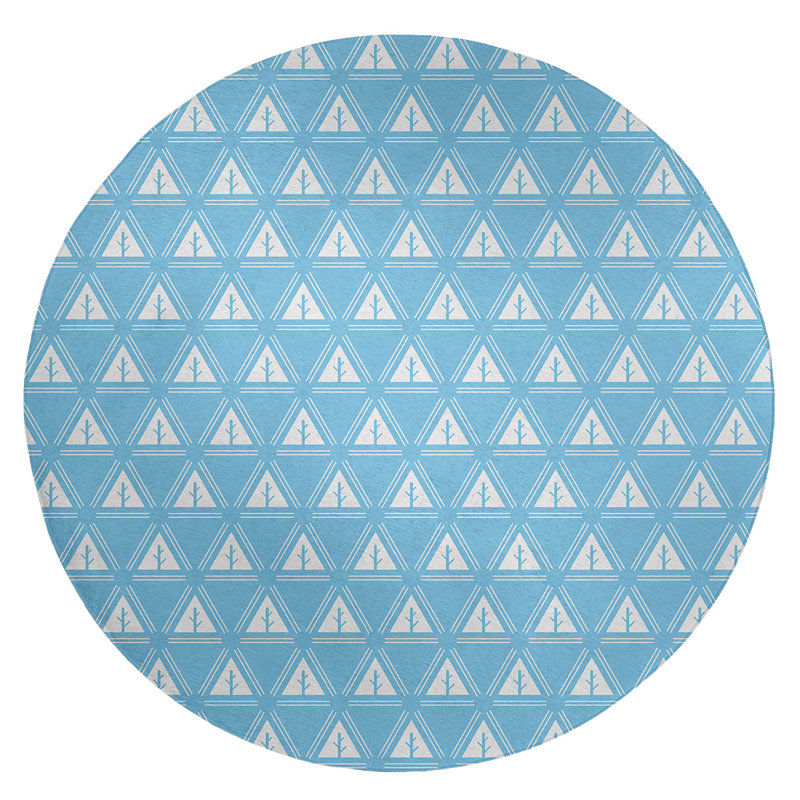 Chenille Geometric Indoor Rug, Rectangle 2' x 3'
