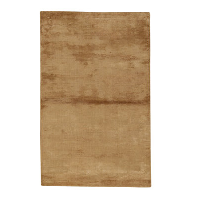 Hand-Knotted High-Quality Rust Area Rug