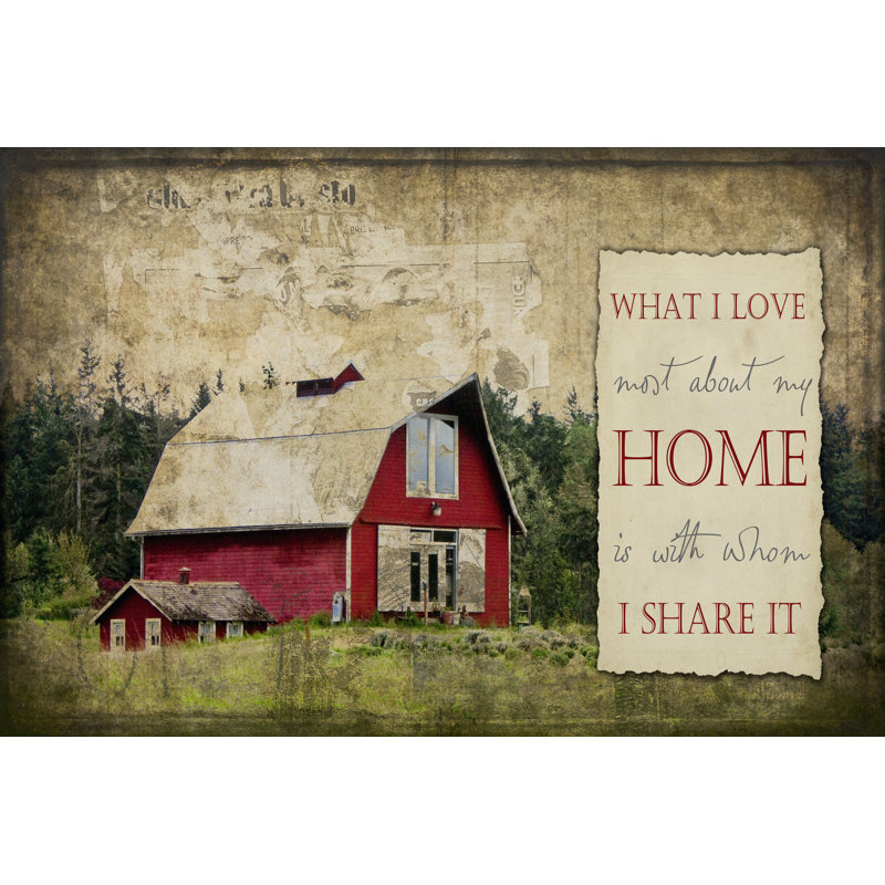 Widby's Sentiments III - Wrapped Canvas Print, 61cm H x 91cm W x 3.8cm D