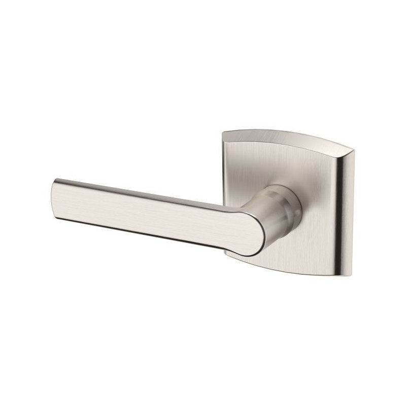 5485V Soho Single Dummy Door Lever with R026 Rose, Lifetime (PVD) Satin Nickel, Left