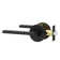 Dune Privacy Door Lever with Push Button and Round Rosette