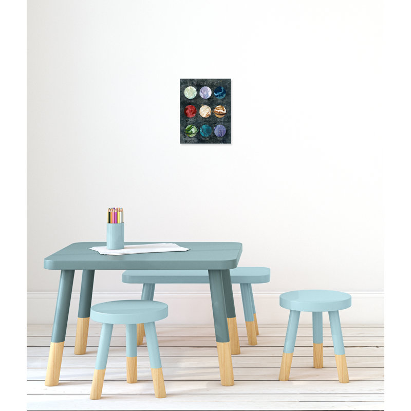 Art lunaire sur les phases solaires, H 14 po x l 11 po x P 1,5 po