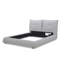 Lit plateforme tapissier capitonné à profil bas-7089556