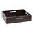 16" Black Solid Wood Organizing Box