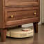 Commode simple avec rangement en noyer noir-2042342169