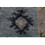 Tapis de couloir indien bleu clair Oushak 2 x 10