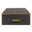 Shagreen 3 - Drawer Solid Wood Nightstand-59407348