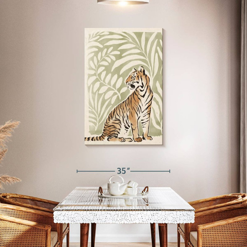 Brampt Jungle Cats II, 45" H x 30" W