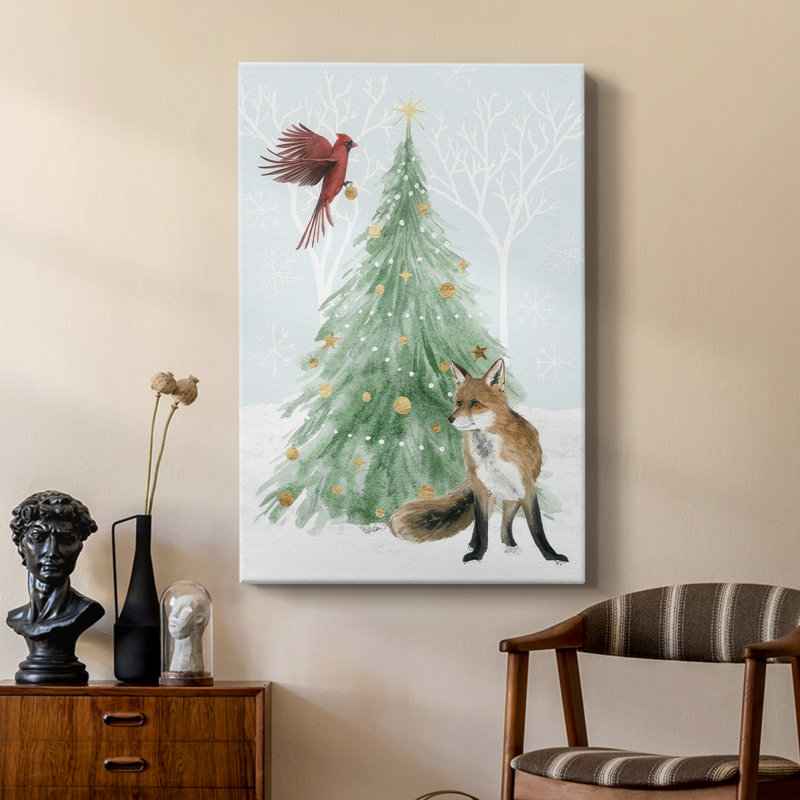 Collection de Noël dans la forêt - galerie Cavas sur mesure, H 27 po x l 18 po