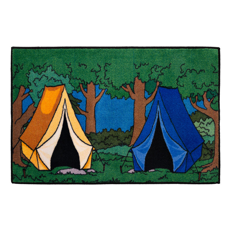 Tapis Buddy Time pour enfants (vélo et tente)