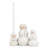 Happy Snowman Taper Candle Holder
