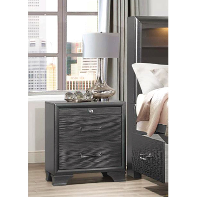 Nightstand, Gray