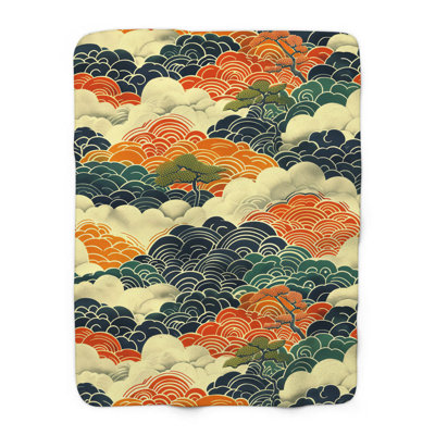 Couverture Harmonious Zen Blossoms