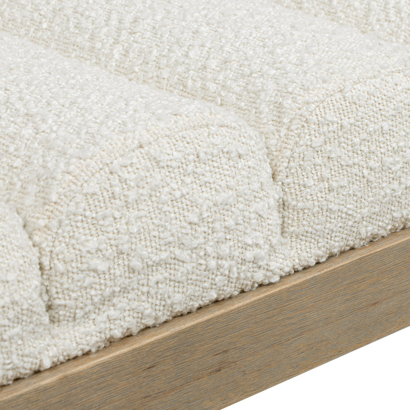 Bella 52" Upholstered Modern Accent Bench
