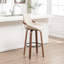 Swivel Upholstered Counter Stool-524958414-524958412