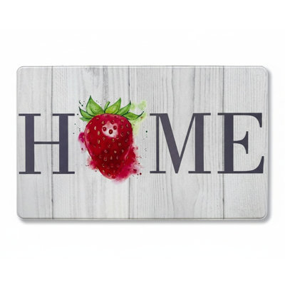 Tapis de cuisine 18 po x 30 po anti-fatigue en PVC avec envers antidérapant et imperméable