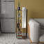 Dazya 135cm Cerused/Limed Column Floor Lamp