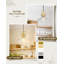 Luminaire suspendu moderne 11 "Kithch avec verre ondulé-937613415