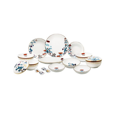 Piece Bone China Dinnerware Set - Service for 2