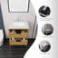 Meuble-lavabo autoportant avec lavabo