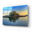 Art mural en verre Highland Dunes «Weir Island Maine» par Rick Berk-1080858211