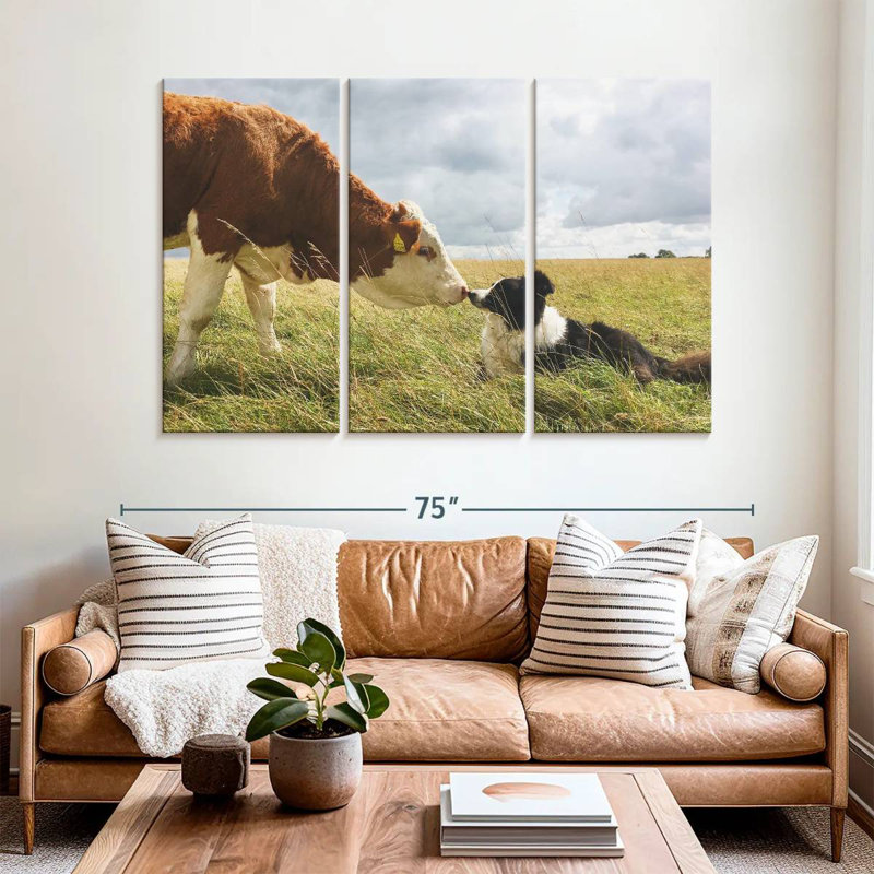 Cattle Dog, 42" H x 65" W