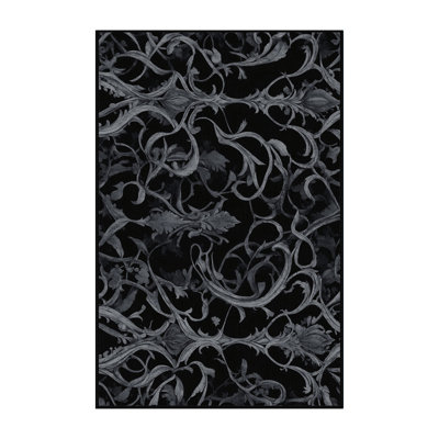 Tapis noir Moonlit