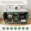 Meuble-lavabo double 60 po Riverford