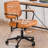 Black Hight adjustable Microfiber Leather + Steel Office Chair-108511979