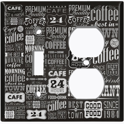 Food & Beverage 2 - Gang Combination Plate Standard Combination Wall Plate