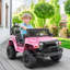 Voiture motorisée pour enfants Jeep, véhicule électrique à piles 12 V 4,5 Ah avec télécommande 2,4 G, lumière et musique, cadeaux pour enfants-106002473