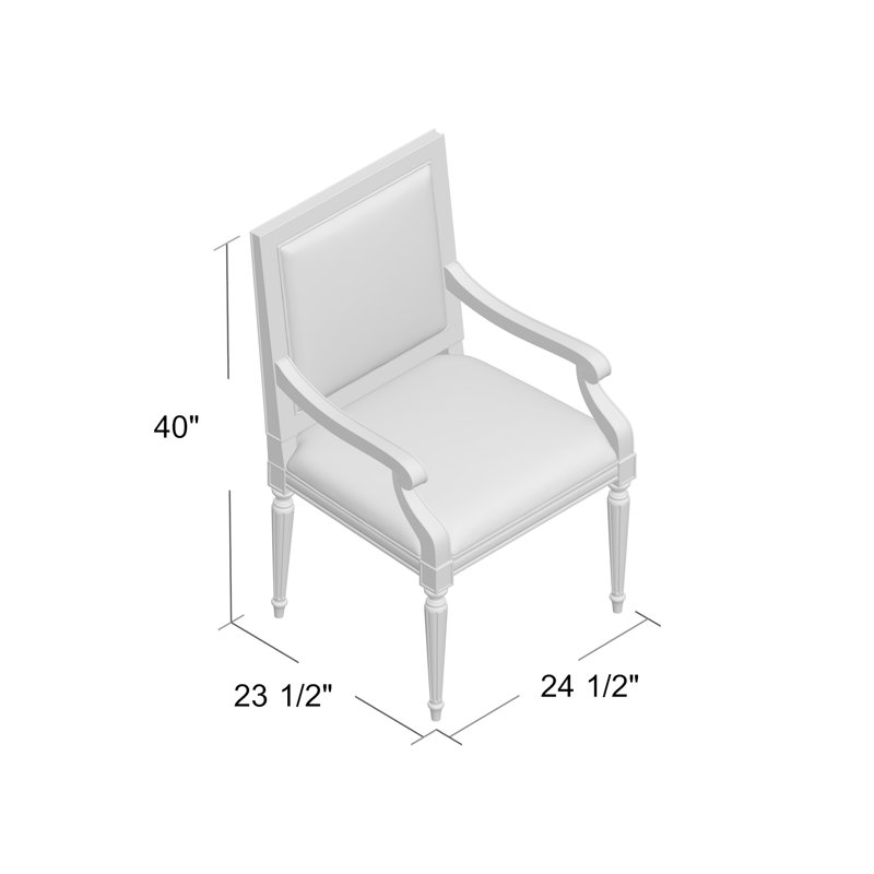 Monarch Upholstered Arm Chair