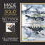 «Blue Memories II», reproduction encadrée - bois massif-808134394